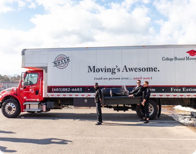 #1 New England Moving Company for 30+ Years - College Bound Movers